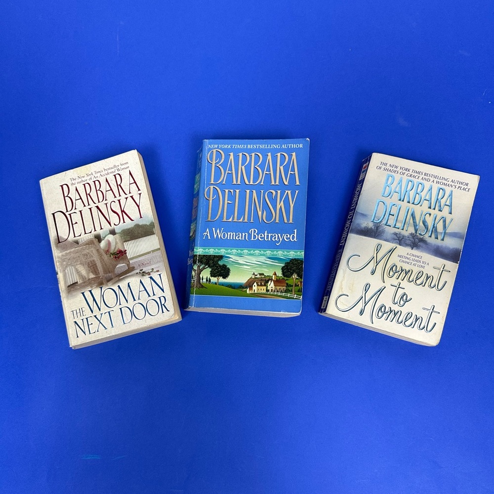 Lot of 3 Barbara Delinsky Paperback Books